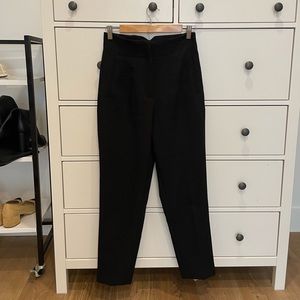 Zara High-Waisted Pants in Black